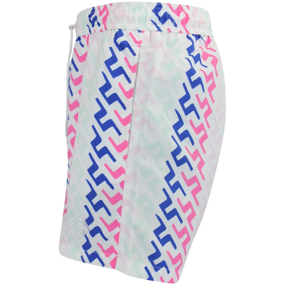 J.Lindeberg Golf Shorts - Banks Miami Swim Trunks - Pink Bridge HS23 - Image 2