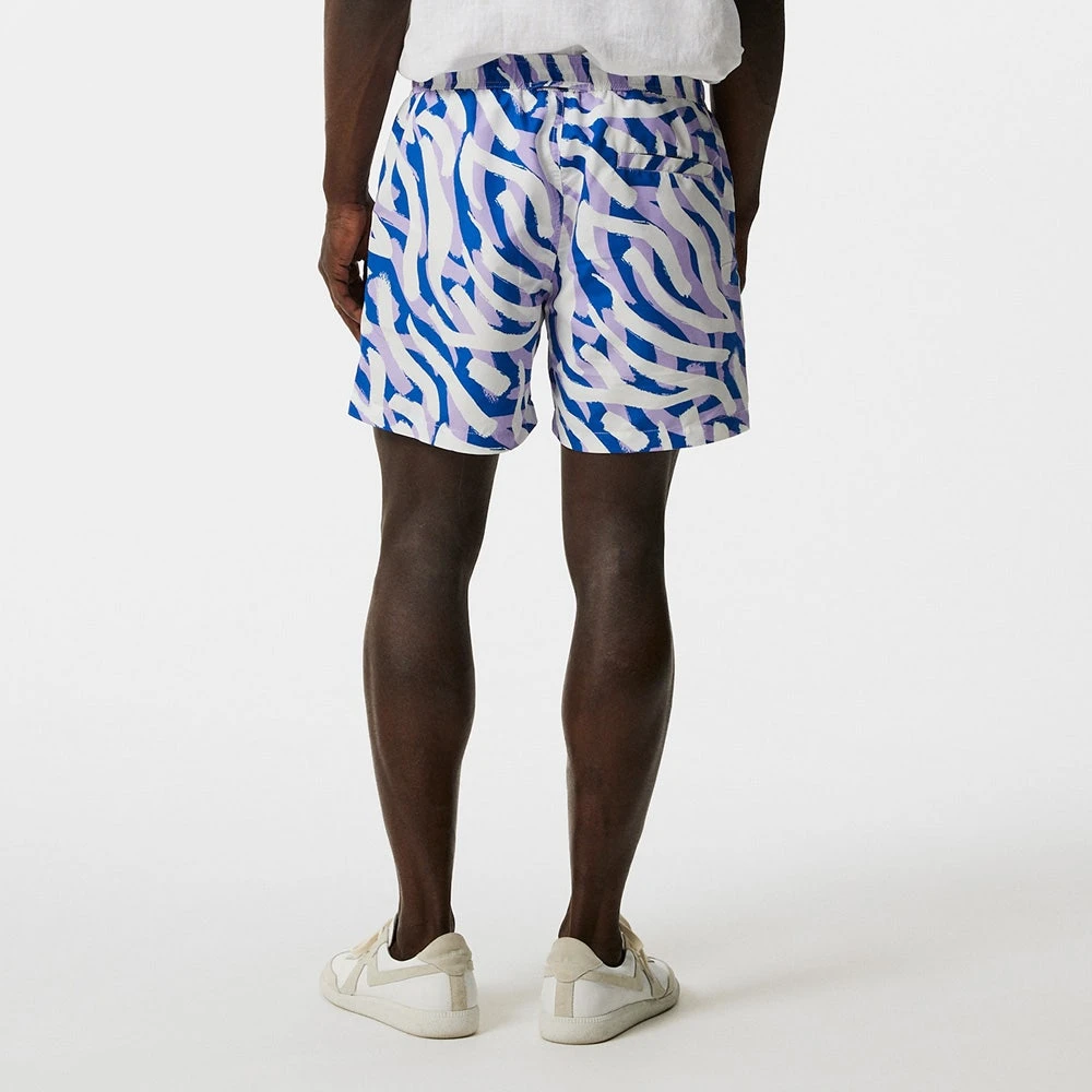 J.Lindeberg Golf Shorts - Banks Miami Swim Trunks - Purple Zebra HS23 - Image 5