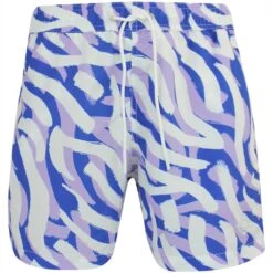J.Lindeberg Golf Shorts - Banks Miami Swim Trunks - Purple Zebra HS23