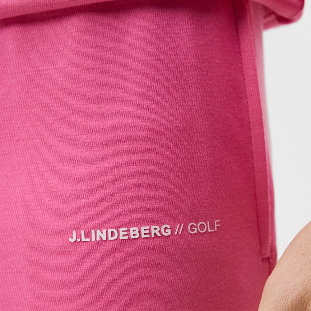 J.Lindeberg Golf Shorts - Jersey Logo - Azalea Pink HS23 - Image 7