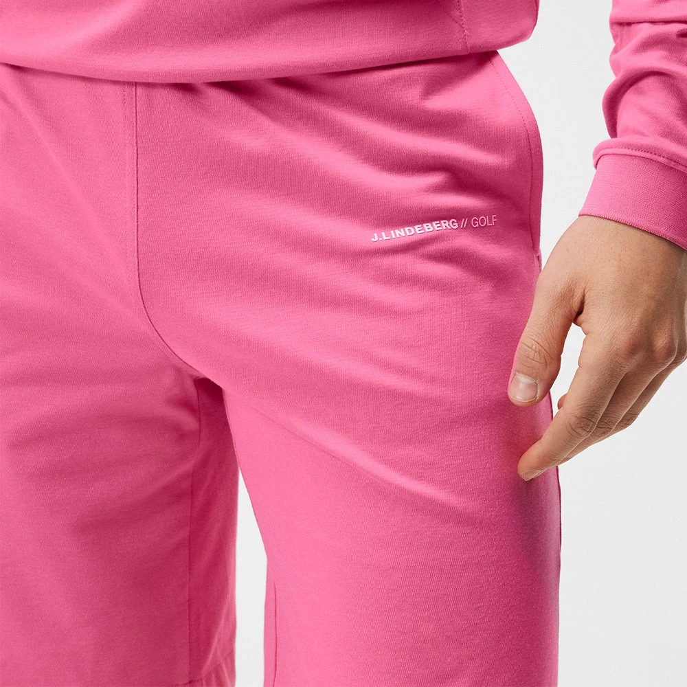 J.Lindeberg Golf Shorts - Jersey Logo - Azalea Pink HS23 - Image 6