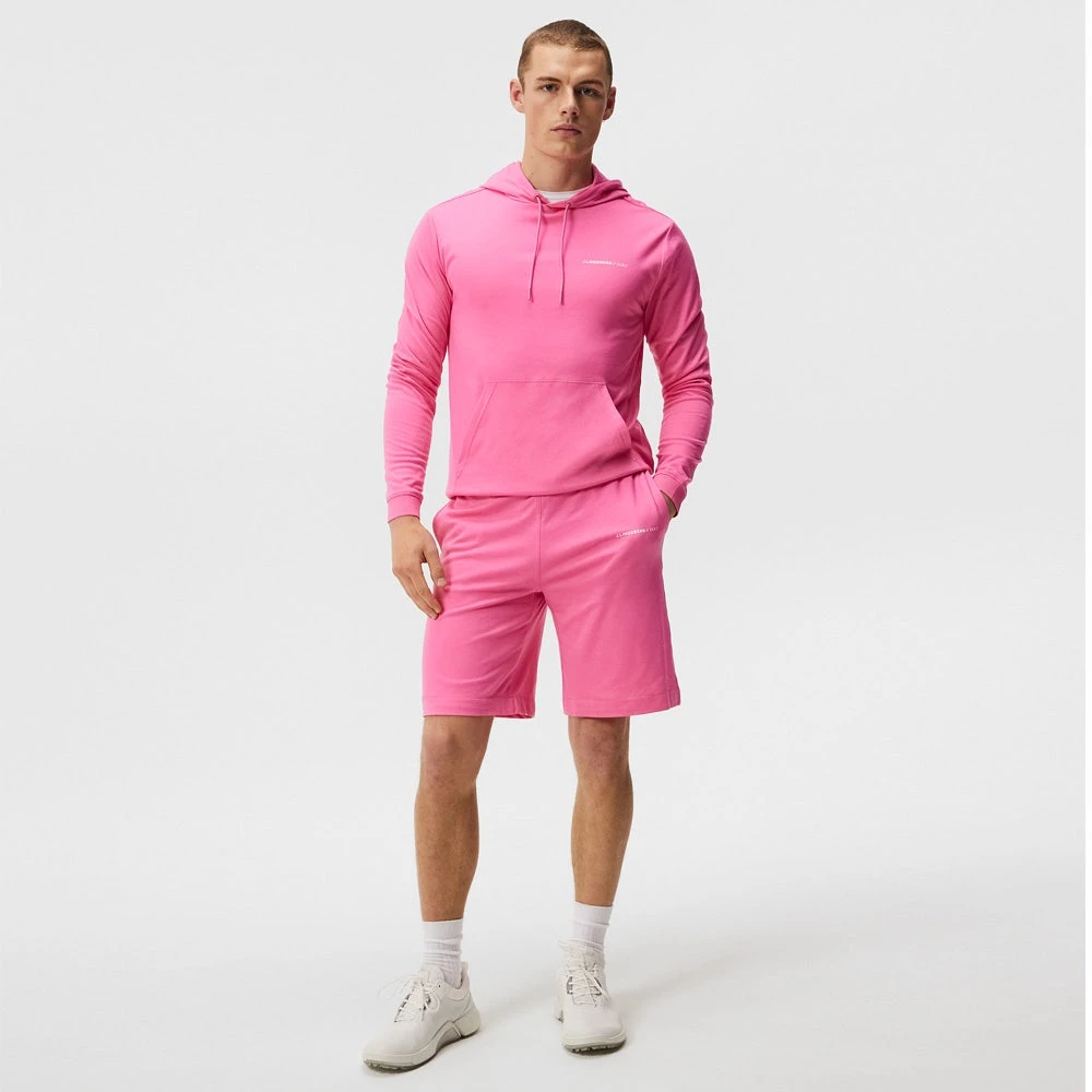 J.Lindeberg Golf Shorts - Jersey Logo - Azalea Pink HS23 - Image 8