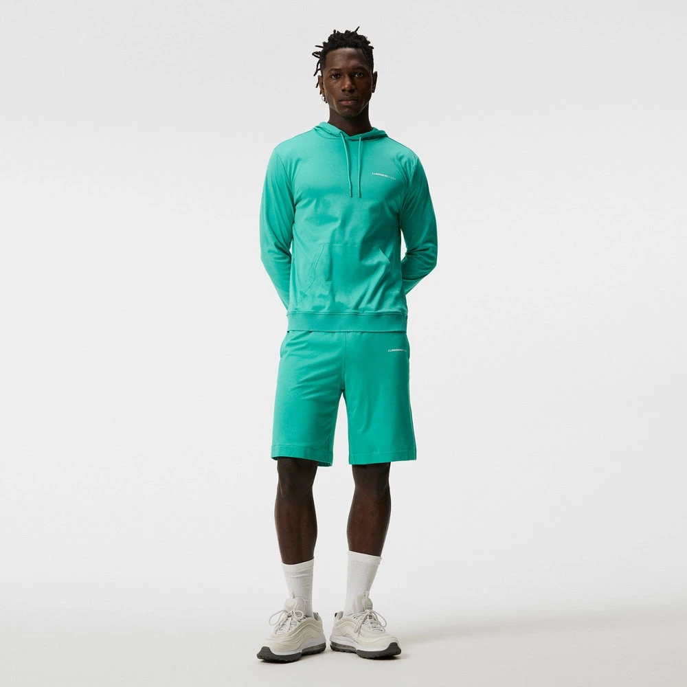 J.Lindeberg Golf Shorts - Jersey Logo - Bright Aqua HS23 - Image 7