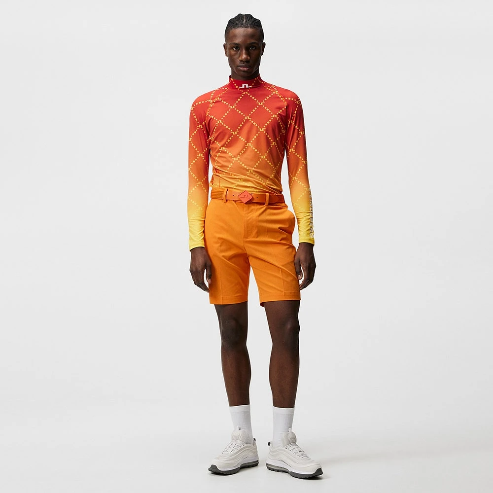 J.Lindeberg Golf Shorts - Vent Tight Fit - Russet Orange SS23 - Image 7