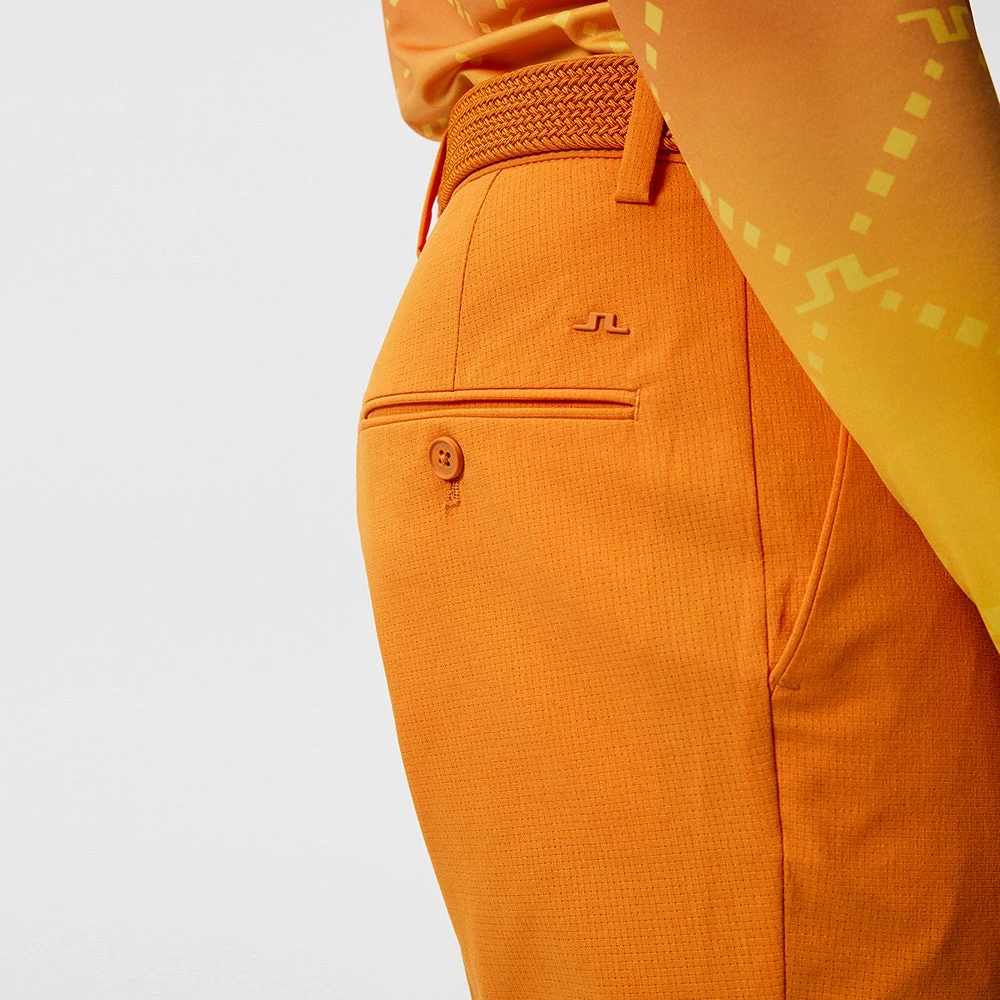 J.Lindeberg Golf Shorts - Vent Tight Fit - Russet Orange SS23 - Image 8