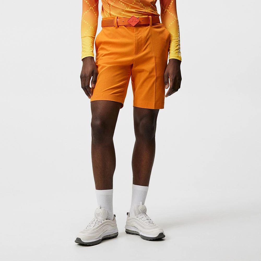 J.Lindeberg Golf Shorts - Vent Tight Fit - Russet Orange SS23 - Image 5