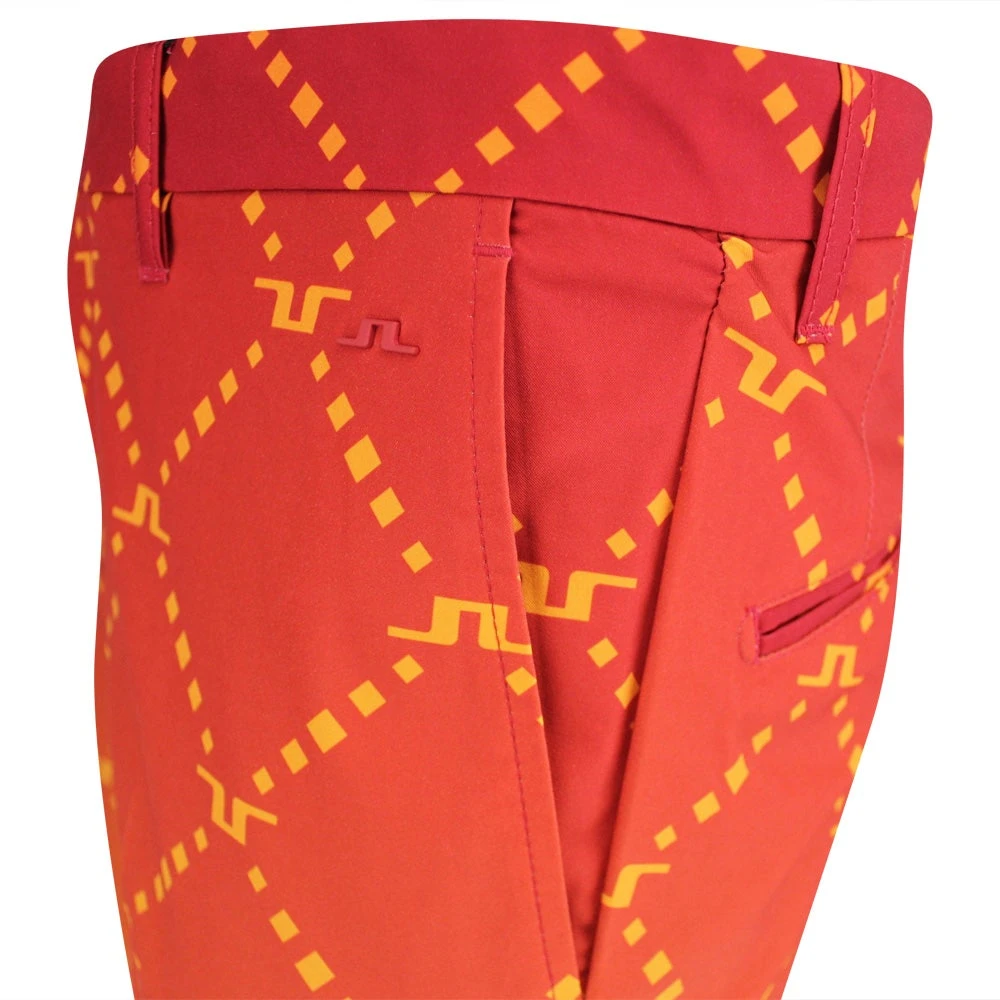 J.Lindeberg Golf Trousers - Fade Print Pant Slim - Sunset SS23 - Image 4