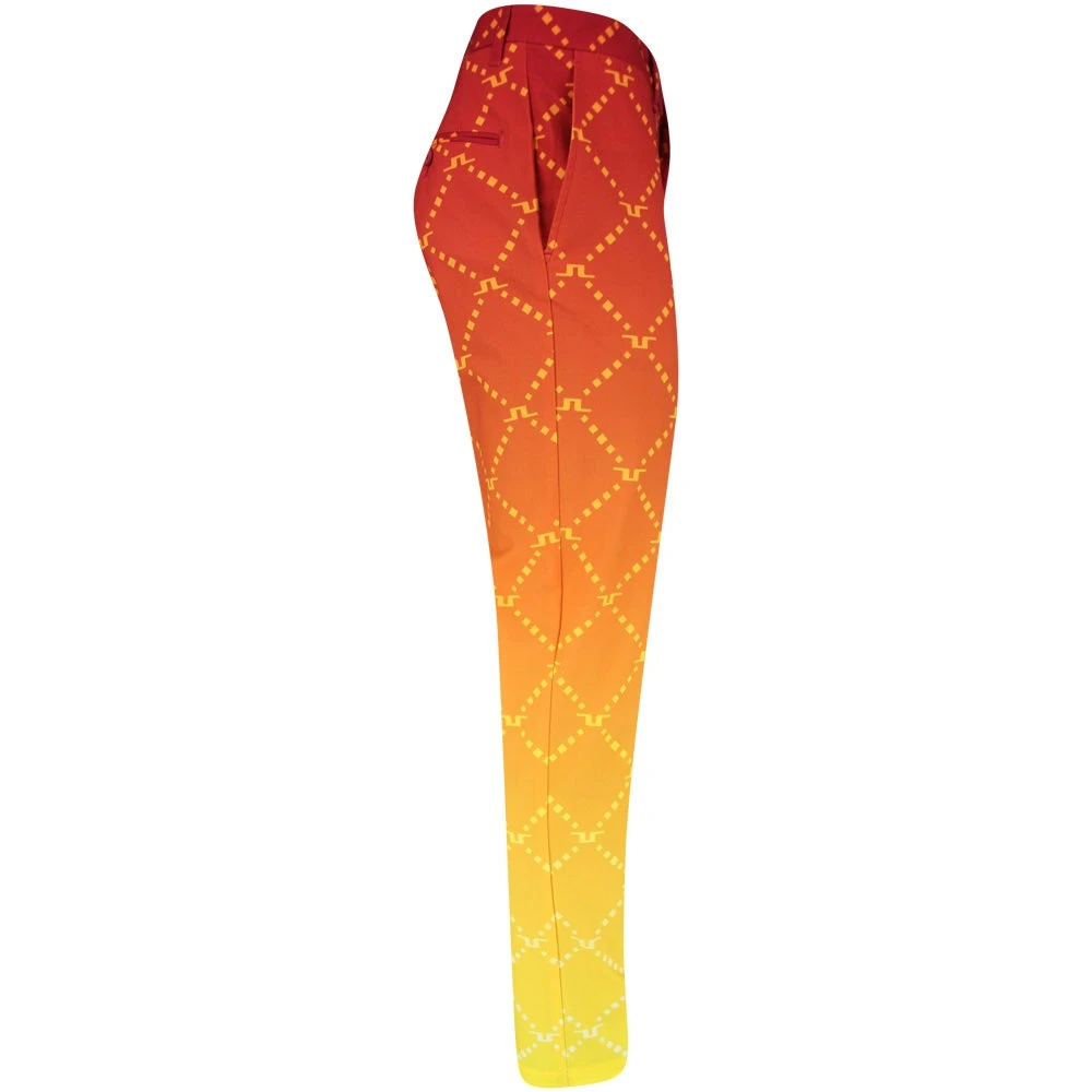 J.Lindeberg Golf Trousers - Fade Print Pant Slim - Sunset SS23 - Image 2