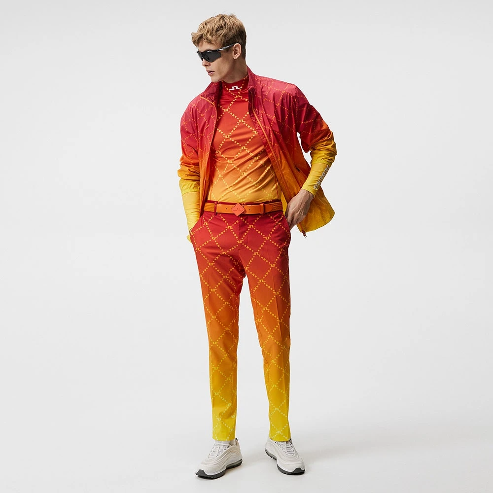 J.Lindeberg Golf Trousers - Fade Print Pant Slim - Sunset SS23 - Image 8