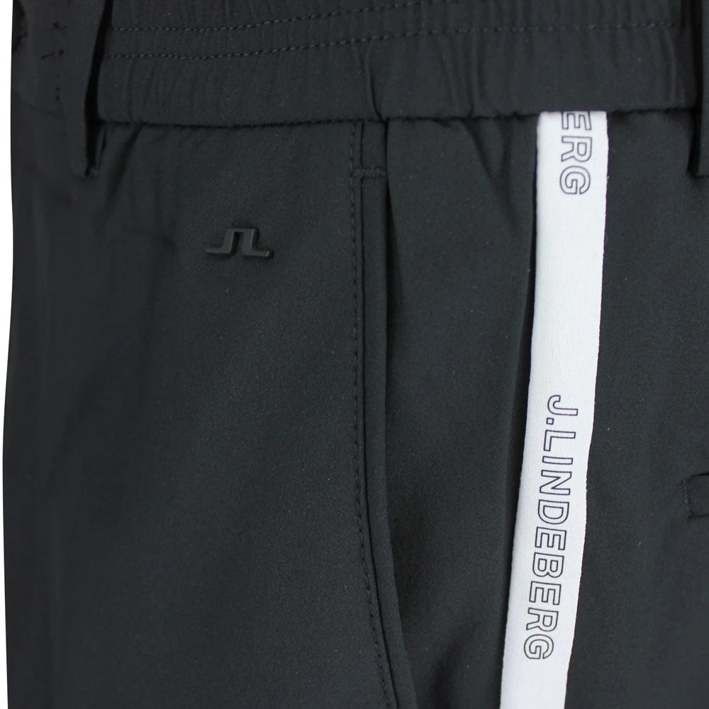 J.Lindeberg Golf Trousers - Stuart Stripe Pant Slim - Black AW23 - Image 4