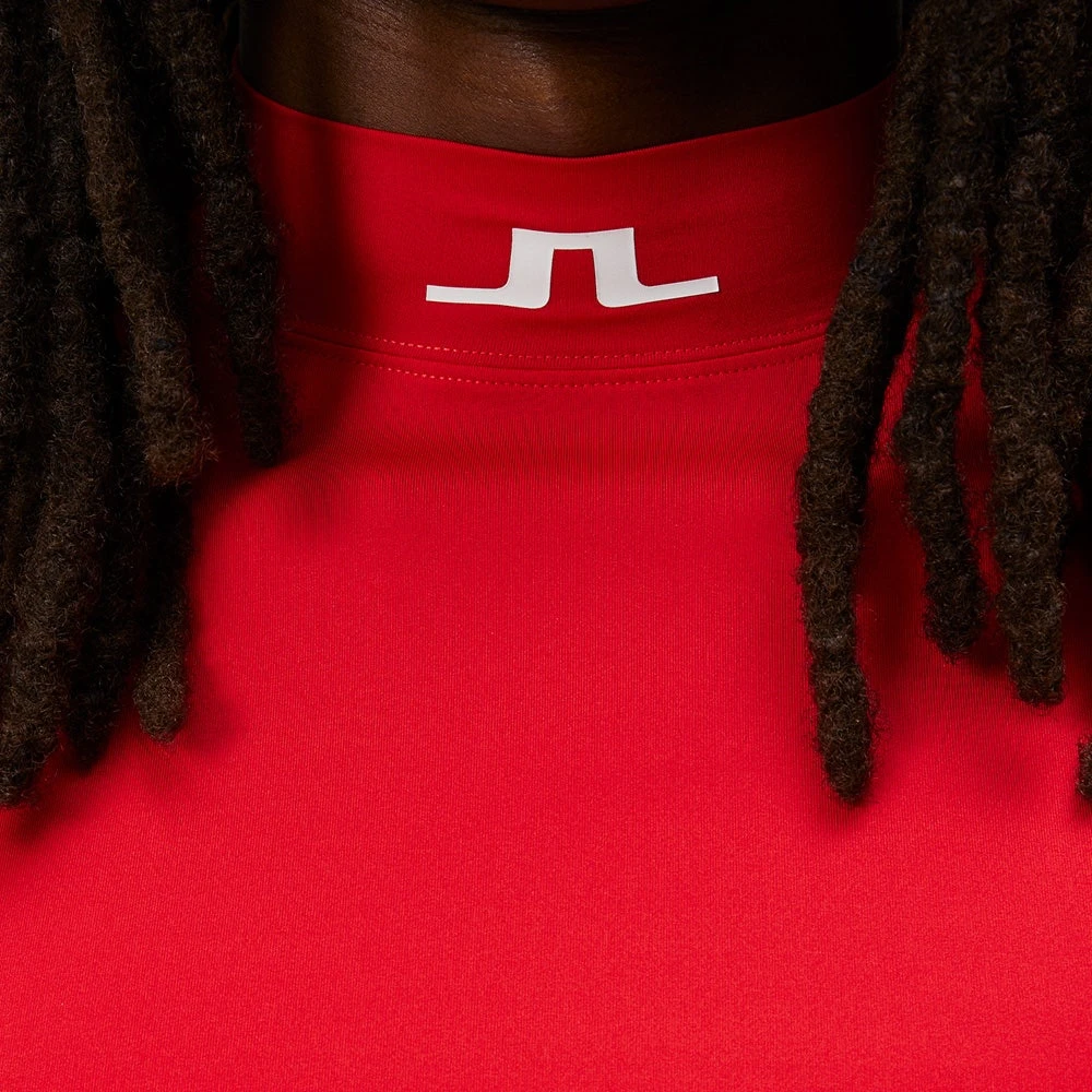 J.Lindeberg Golf Base Layer - Aello SC - Fiery Red AW23 - Image 6