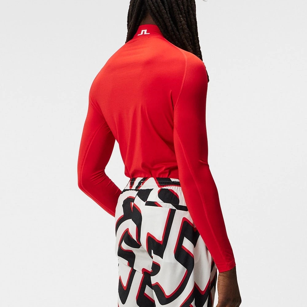 J.Lindeberg Golf Base Layer - Aello SC - Fiery Red AW23 - Image 5