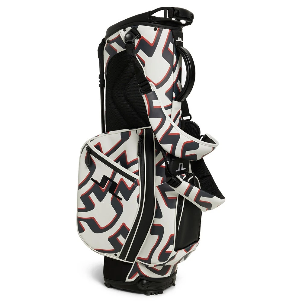 J.Lindeberg Golf Bag - Play Stand Bag Print - Wave Bridge AW23 - Image 3
