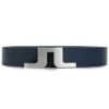 J.Lindeberg Golf Belt - Bridger Leather - JL Navy AW23