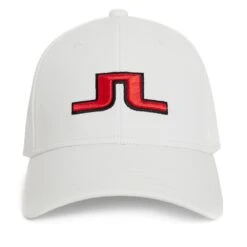 J.Lindeberg Golf Cap - Angus - White AW23