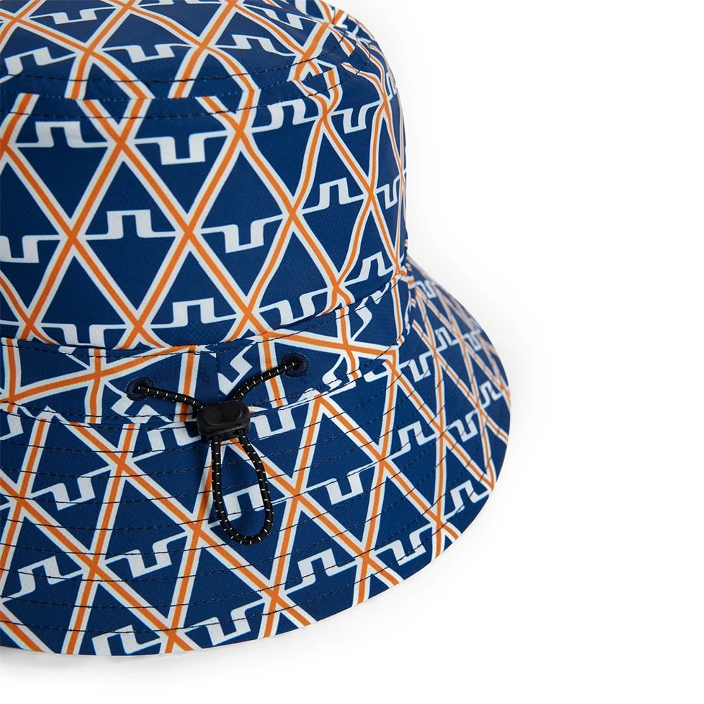 J.Lindeberg Golf Hat - Denver Print Bucket - EB Diamond AW23 - Image 2