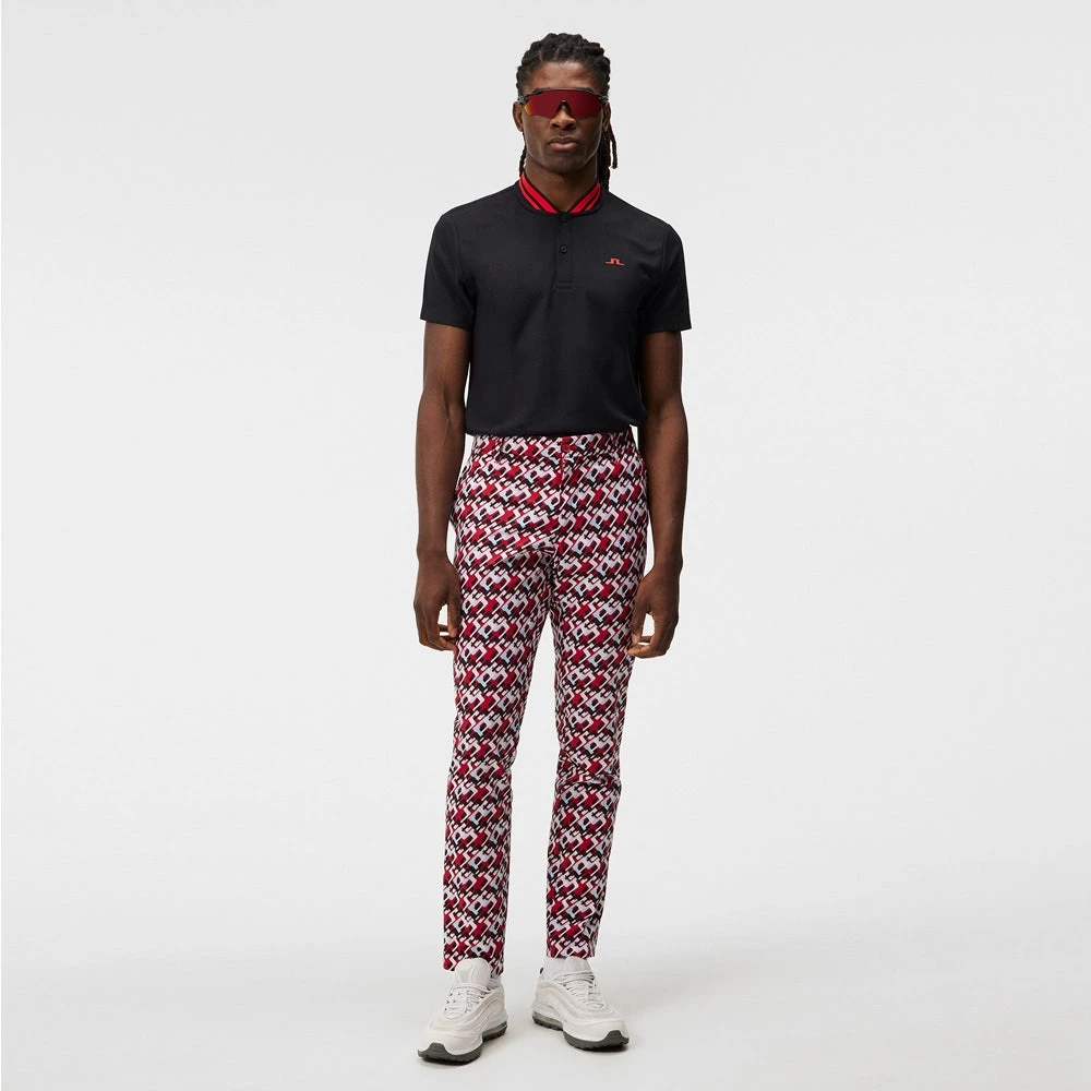 J.Lindeberg Golf Shirt - Tyson Regular Fit - Black AW23 - Image 9