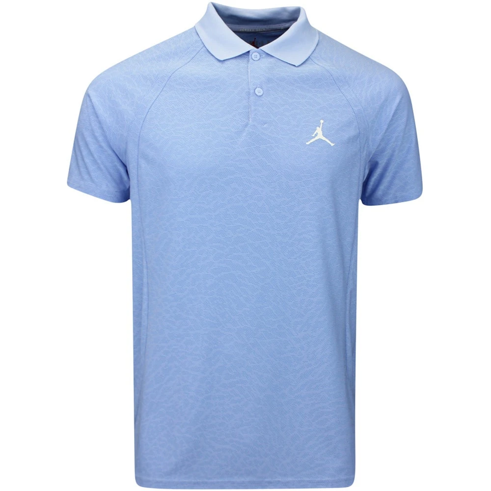Nike Jordan Golf Shirt - DF ADV Jacquard Polo - Royal Tint FA23