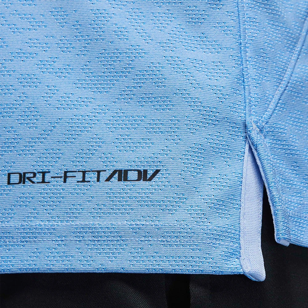 Nike Jordan Golf Shirt - DF ADV Jacquard Polo - Royal Tint FA23 - Image 9