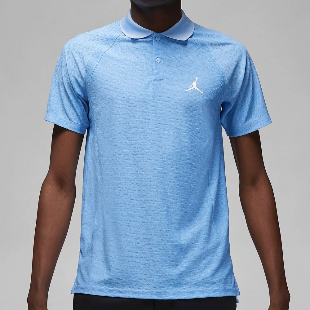Nike Jordan Golf Shirt - DF ADV Jacquard Polo - Royal Tint FA23 - Image 5