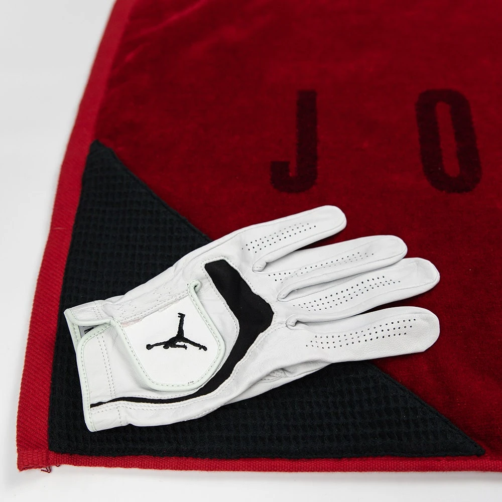 Jordan Golf Glove - Leather Jumpman Logo GG - White 2023 - Image 6