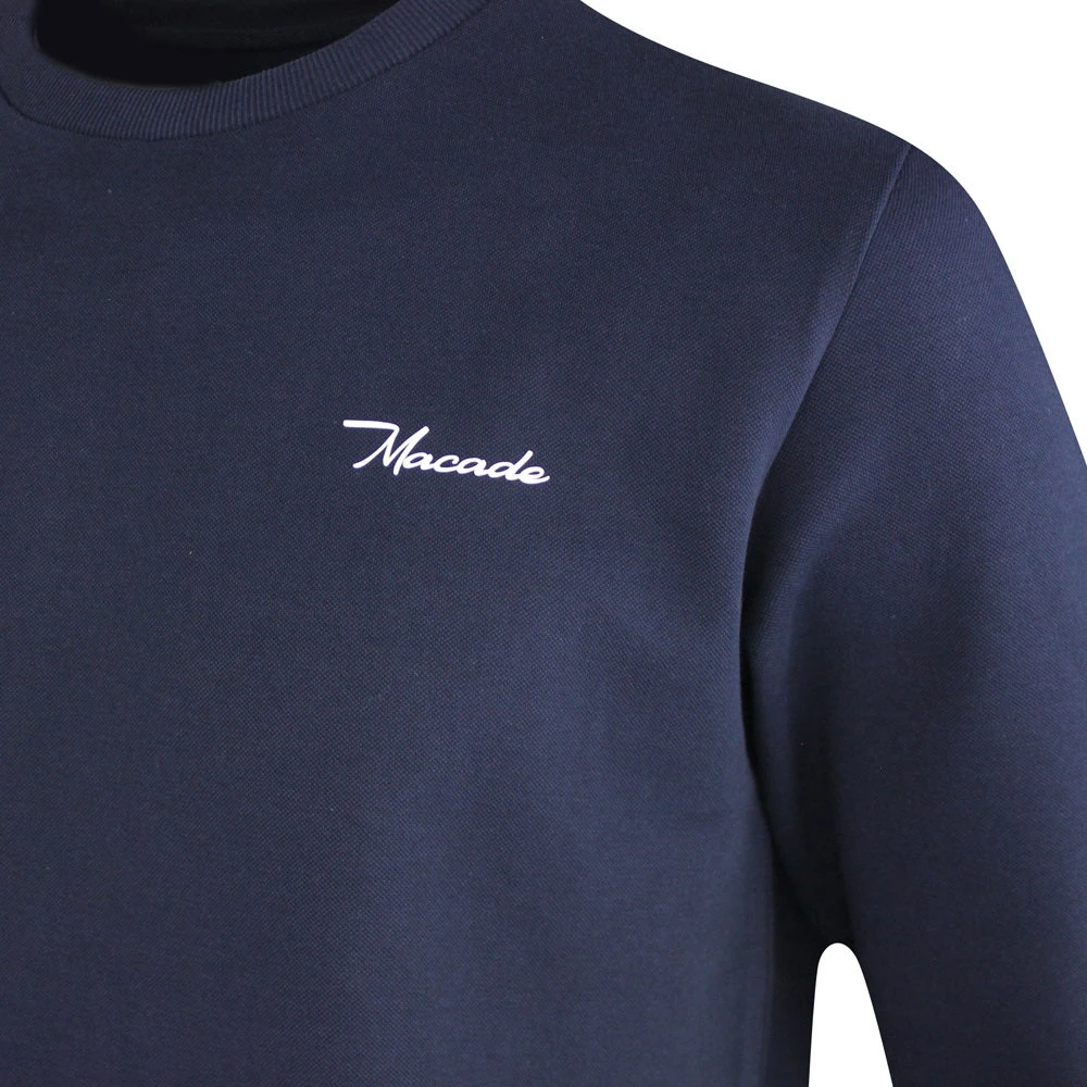 Macade Golf Pullover - Range Crew Neck - Navy SS23 - Image 4