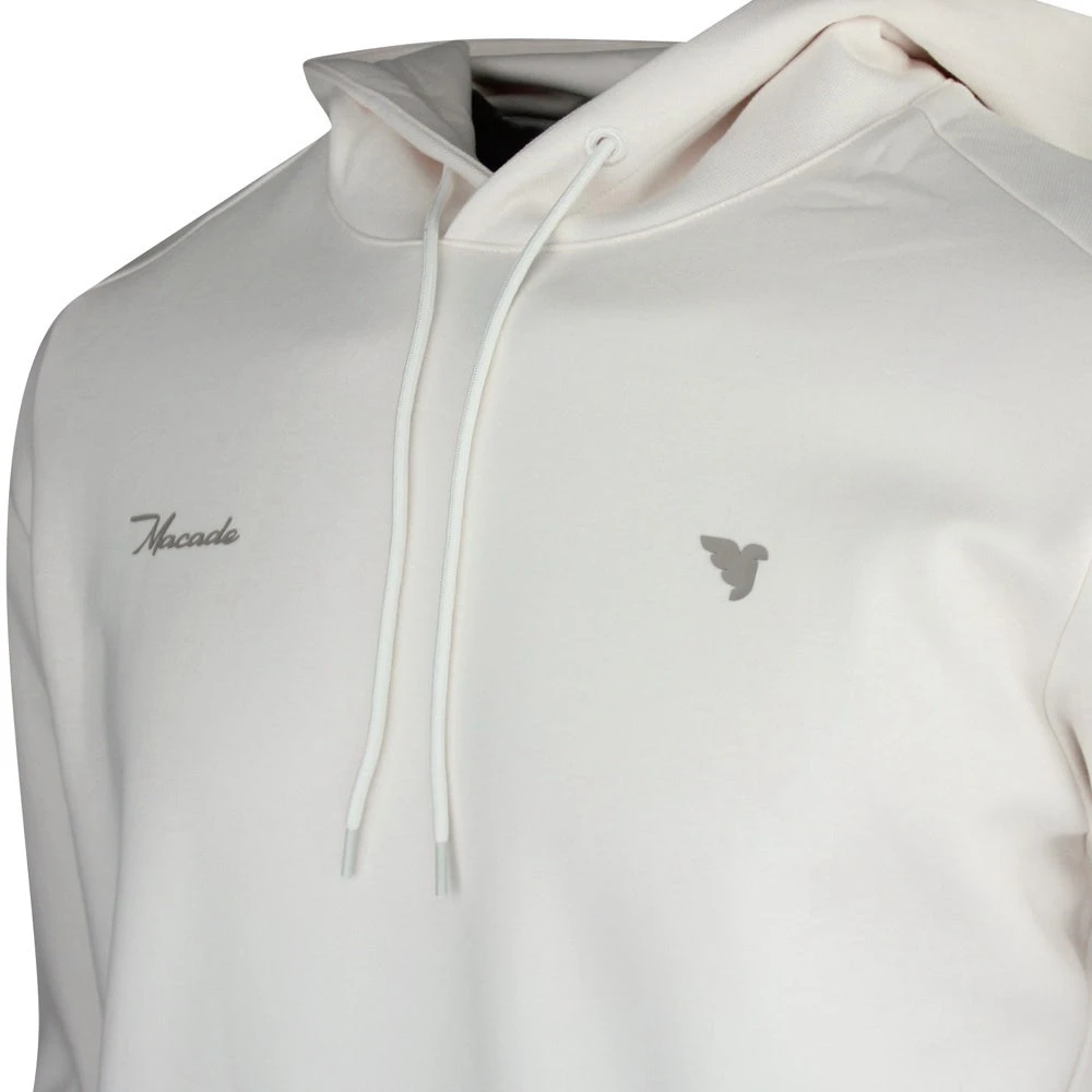 Macade Golf Pullover - Range Tour Hoodie - White SS23 - Image 4