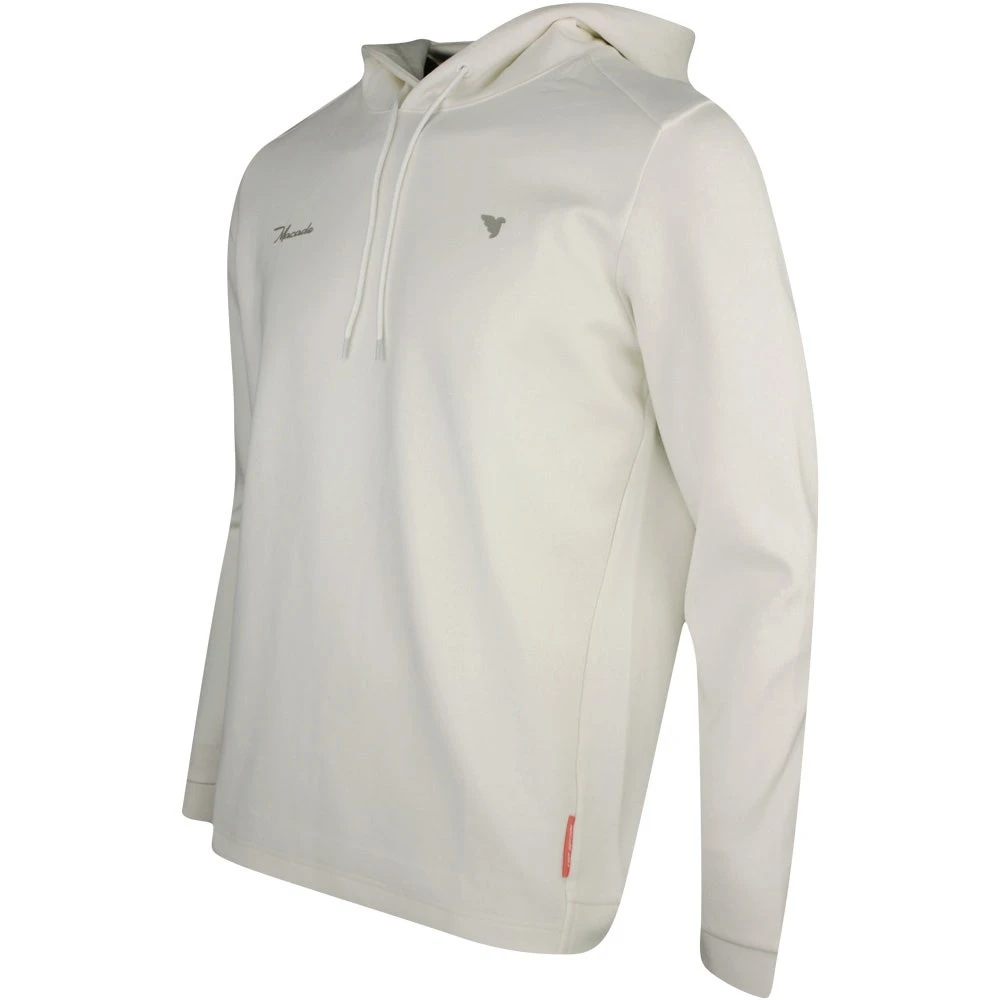 Macade Golf Pullover - Range Tour Hoodie - White SS23 - Image 2