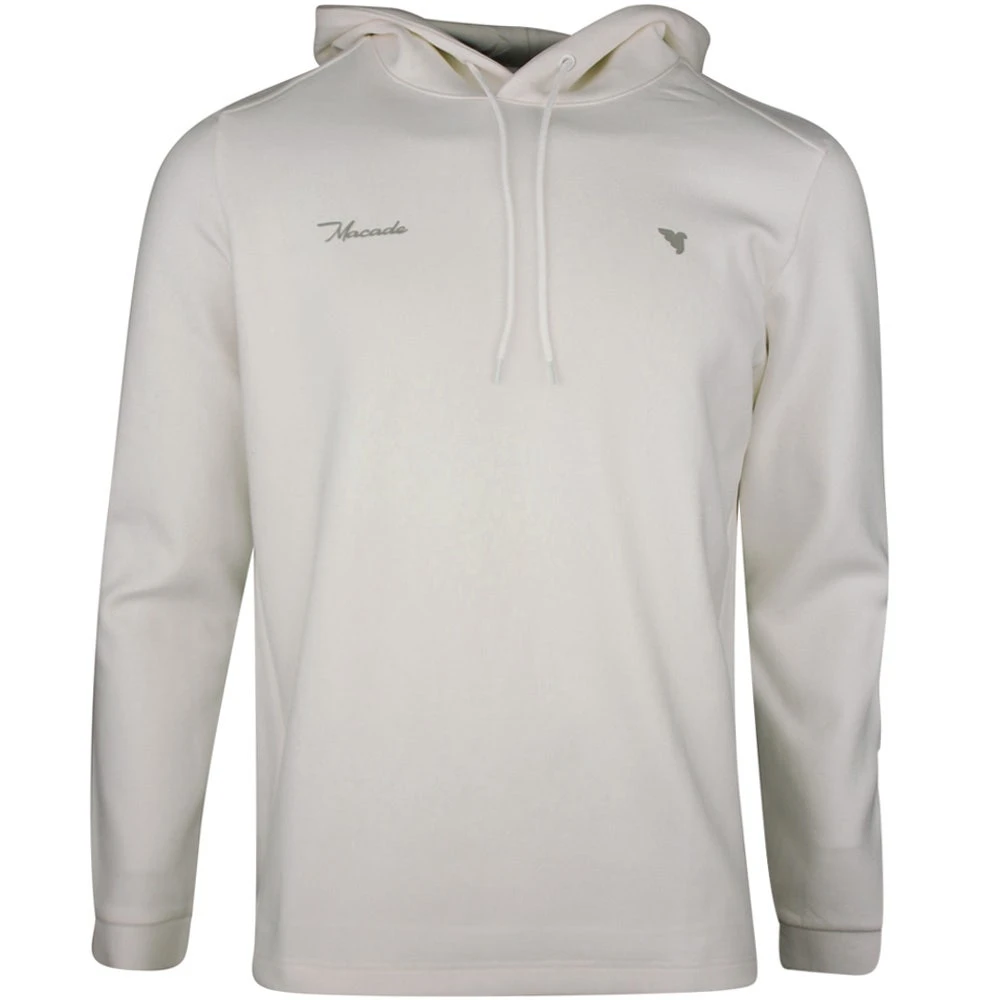 Macade Golf Pullover - Range Tour Hoodie - White SS23