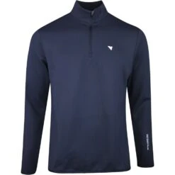 Macade Golf Pullover - Therma Quarter Zip - Navy SS23