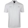 Macade Golf Shirt - Heath Blade Polo - White SS23
