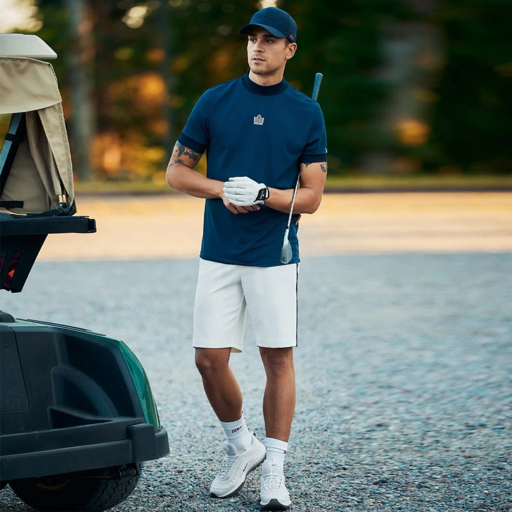 Macade Golf Shorts - Admiral Sportswear Kit Short - White AW23 - Image 9