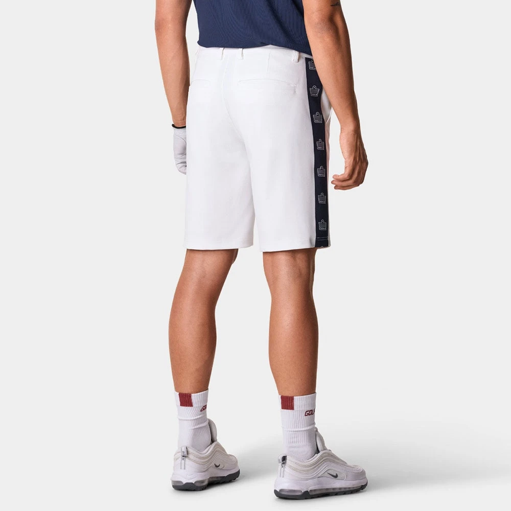 Macade Golf Shorts - Admiral Sportswear Kit Short - White AW23 - Image 6