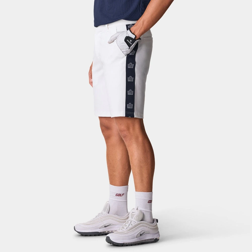 Macade Golf Shorts - Admiral Sportswear Kit Short - White AW23 - Image 5