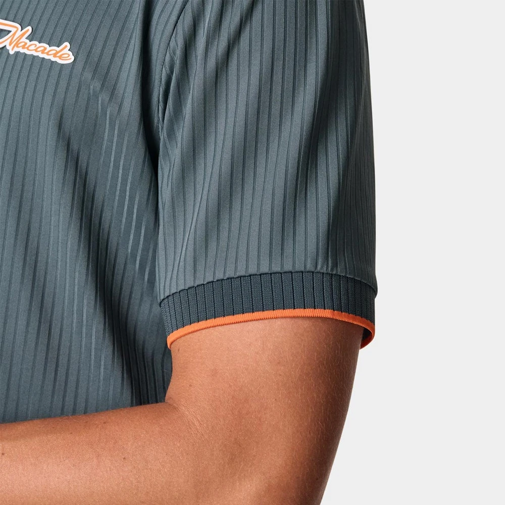 Macade Golf Shirt - Admiral Sportswear Jersey Polo - Teal AW23 - Image 10