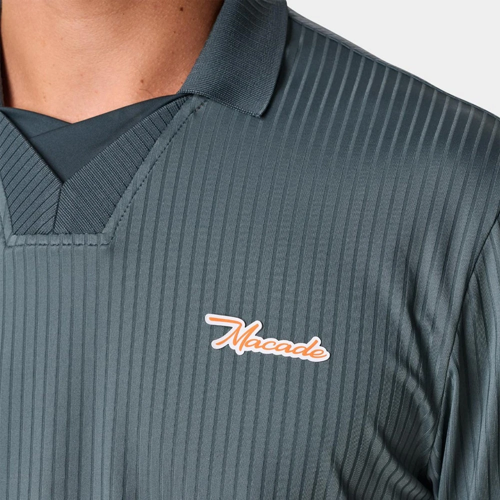 Macade Golf Shirt - Admiral Sportswear Jersey Polo - Teal AW23 - Image 8
