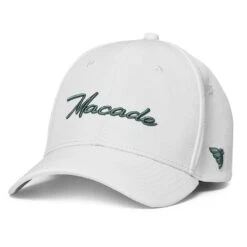 Macade Golf Cap - Range Snapback - White SU23