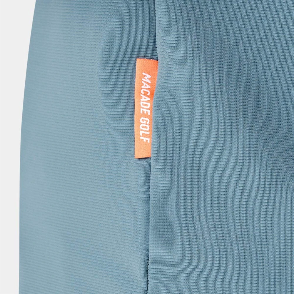 Macade Golf Shirt - Heath Blade Polo - Blue SU23 - Image 10