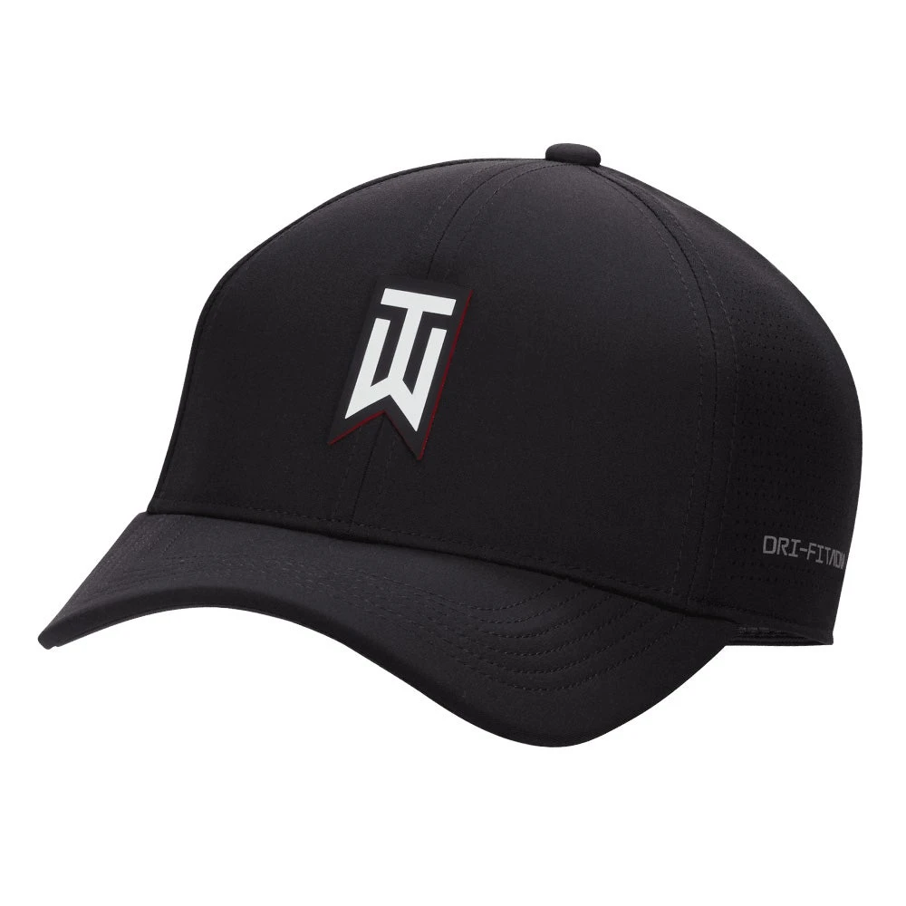Nike Golf Cap - TW DF ADV Aerobill - Black FA23