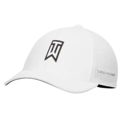 Nike Golf Cap - TW DF ADV Aerobill - White FA23