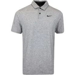 Nike Golf Shirt - NK DF Tour Heather Polo - Black SP23