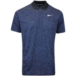 Nike Golf Shirt - NK DF Victory+ Print Polo - Midnight Navy SU23