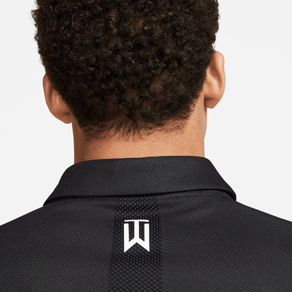 Nike Golf Shirt - Tiger Woods ADV Camo Polo - Black SP23 - Image 4