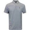 Original Penguin Golf Shirt - Pete Print Polo - Quiet Shade AW23