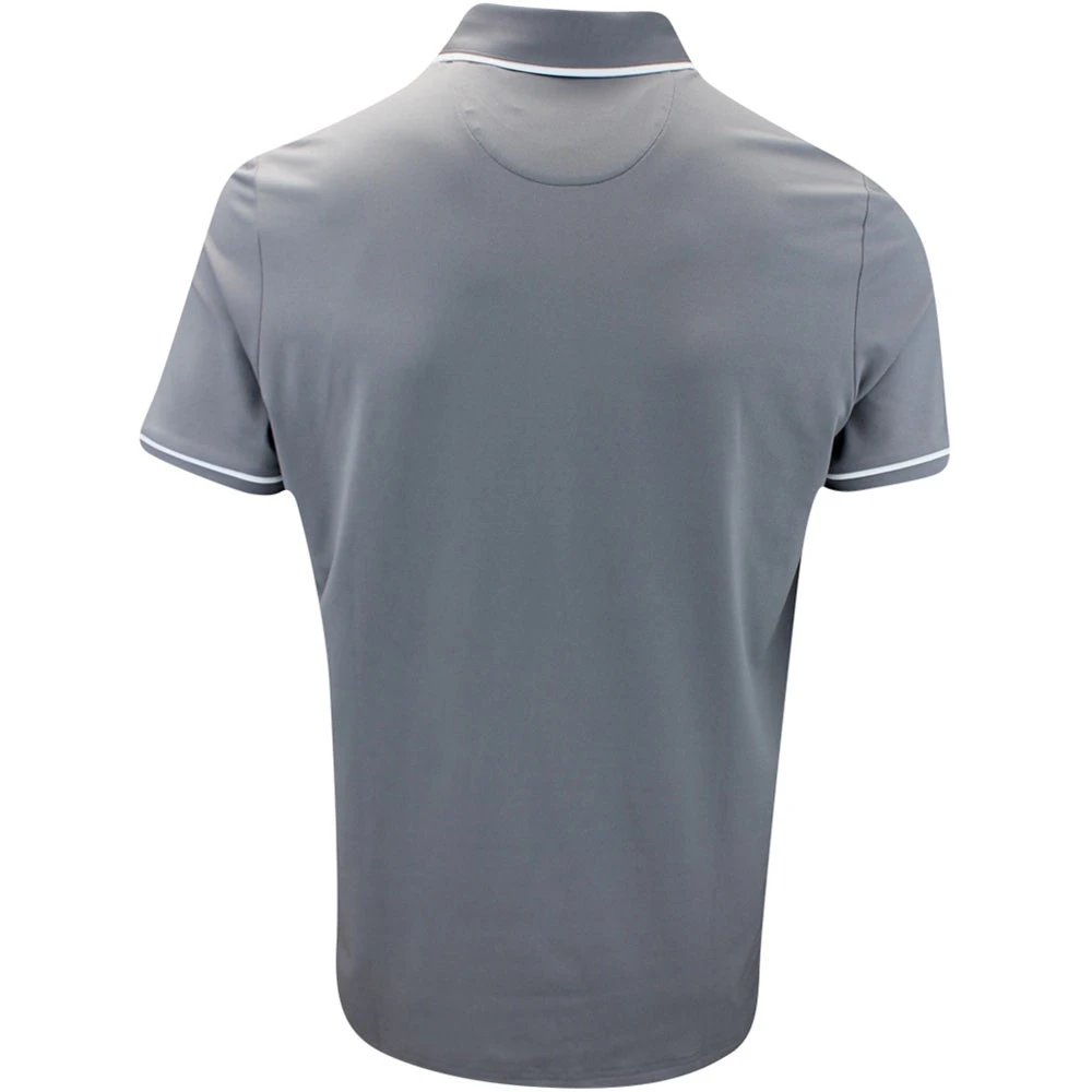 Original Penguin Golf Shirt - Tour Heritage Polo - Quiet Shade AW23 - Image 3