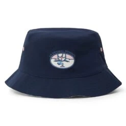 Original Penguin Golf Hat - Atomic Bucket - Black Iris Reversible AW23