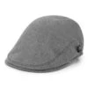Original Penguin Golf Cap - Quilted Flat Cap - Quiet Shade AW23