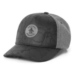 Original Penguin Golf Cap - Quilted Polar Pete - Caviar AW23