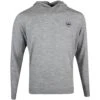 Peter Millar Golf Pullover - Excursion Flex Hoodie - Gale Grey FA22