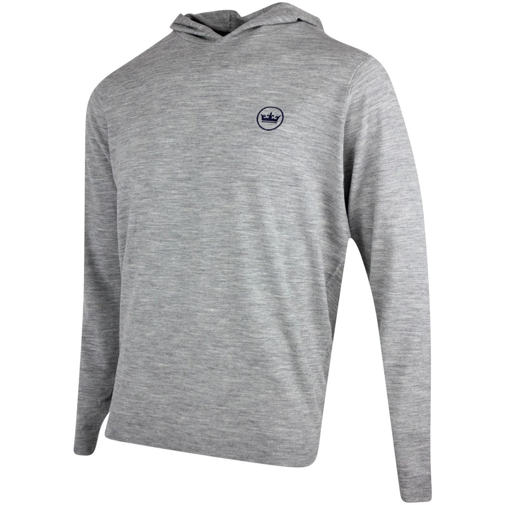 Peter Millar Golf Pullover - Excursion Flex Hoodie - Gale Grey FA22 - Image 2